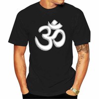 FESTIVAL OM SYMBOL T-SHIRT Zen Yoga Buddhism Yin Yang Slogan Funny Gift Streetwear