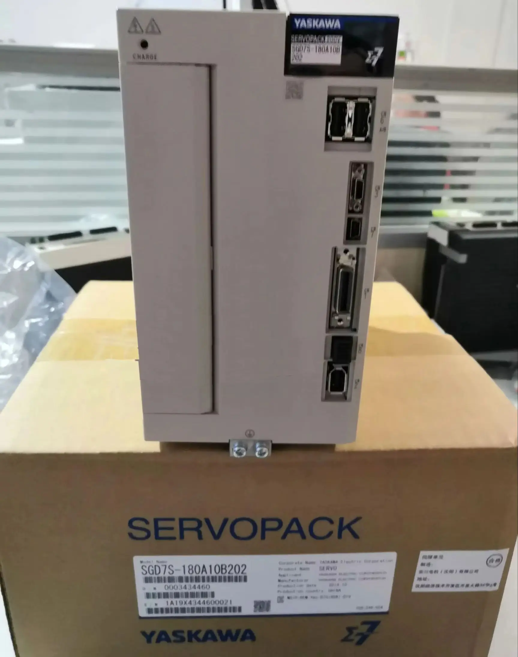 

SGD7S-180A10B202 Servo Drive，SGD7S 180A10B202，Fast shipping，In Stock