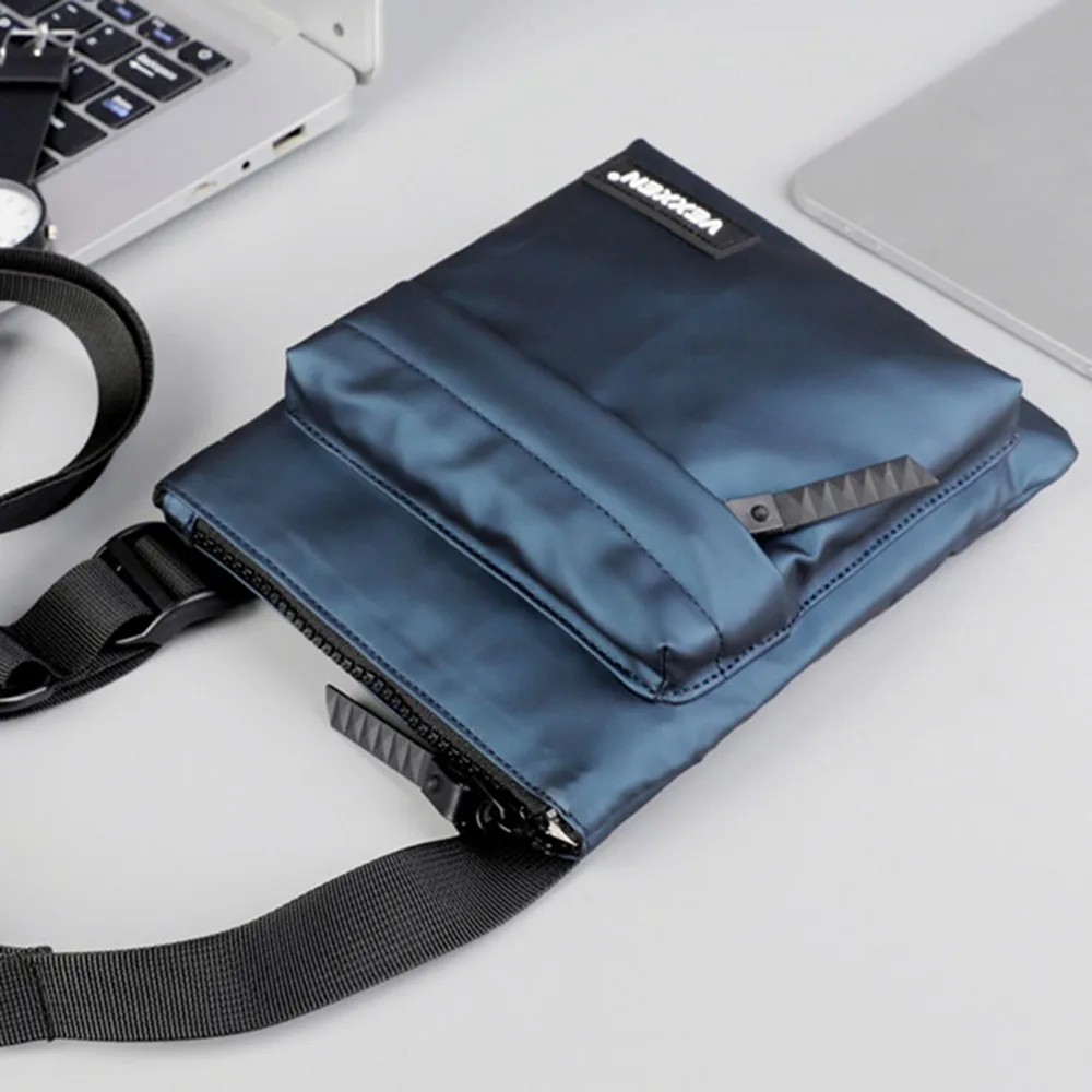 

Повседневная многофункциональная сумка через плечо для телефона, спортивная маленькая сумка на плечо в корейском стиле, водонепроницаемая ручная мужская квадратная сумка для улицы
