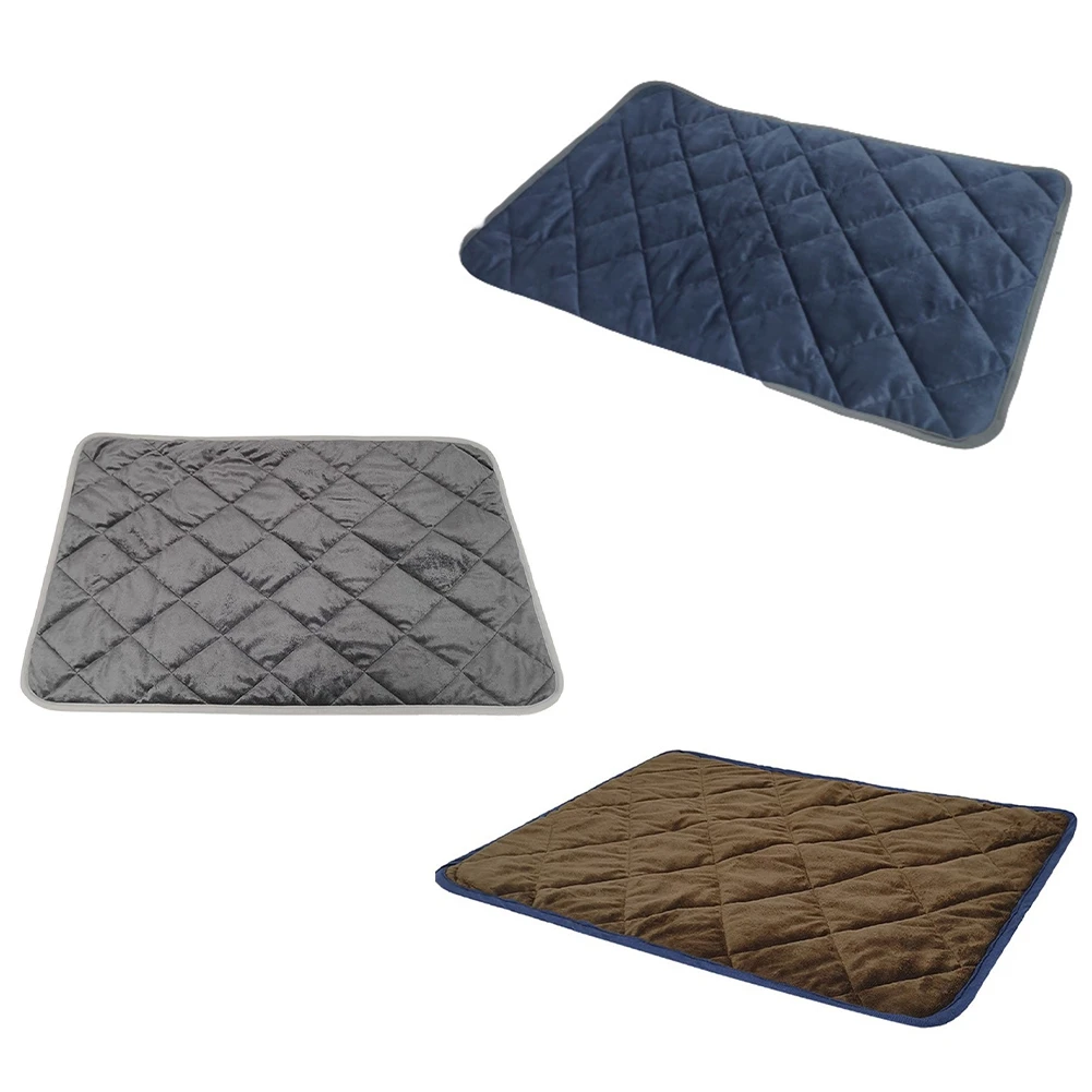 Dog Mat Pad Self Heating Rug Thermal Washable Mat Bed Warm Dog Cat Thermal Pet Blanket Soft Sleep Winter Pet Bed