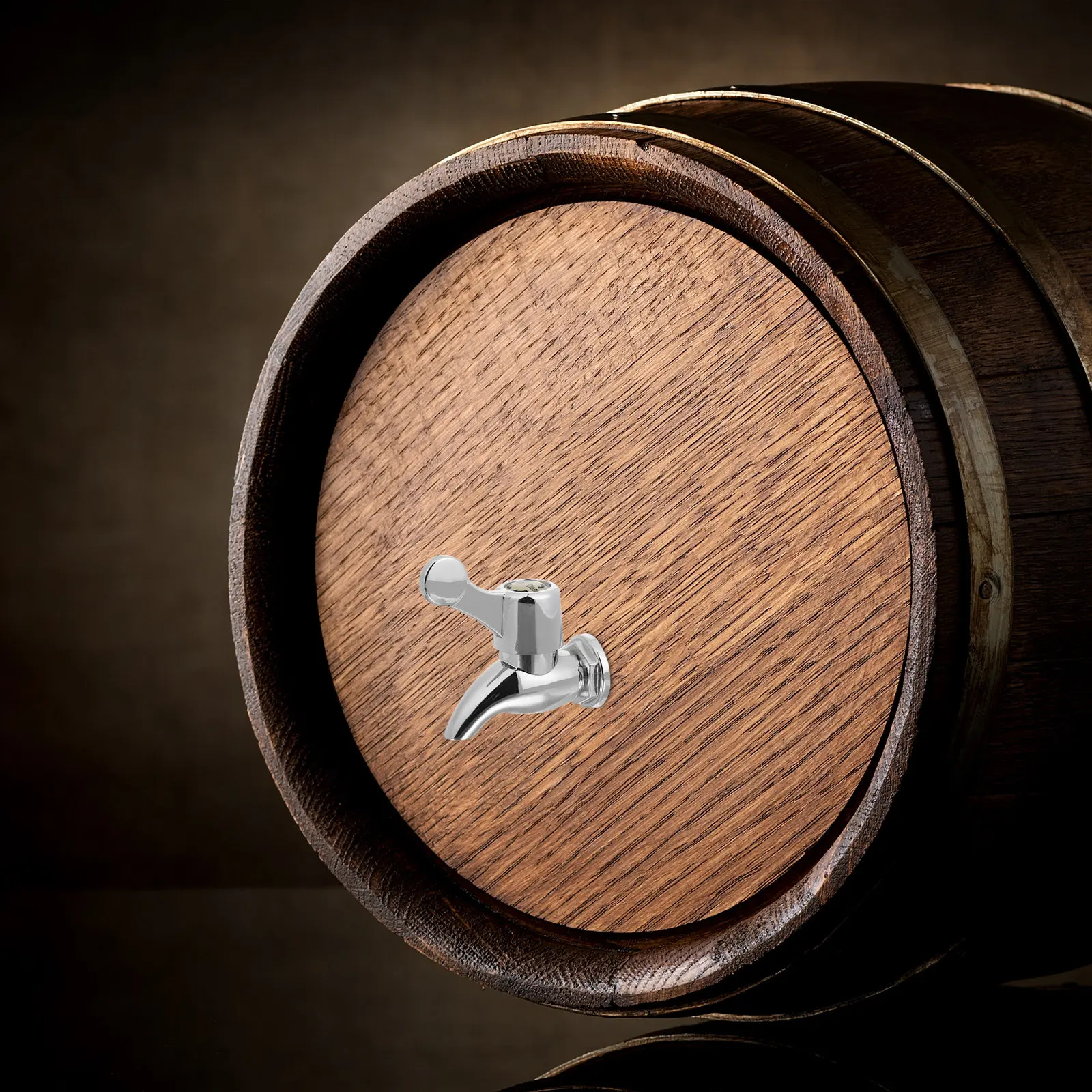 Grifo dispensador de plástico para bebidas, grifo de agua para jarras de vidrio, barriles de vino, cubos de fermentación, cerveza casera y líquidos.