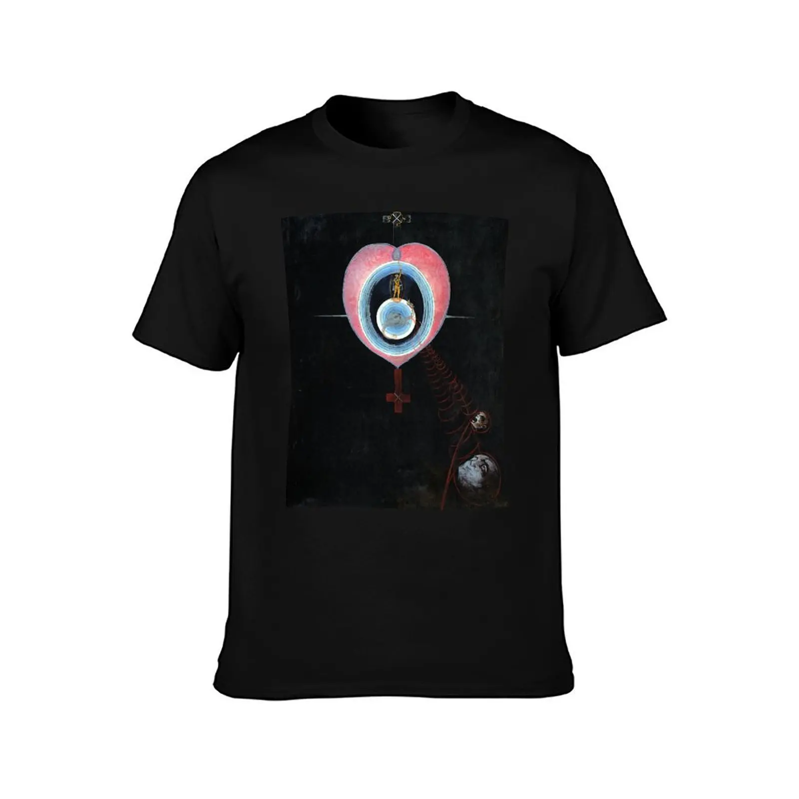 Hilma af Klint The Dove No 7 Group IX 1915 T-Shirt cotton man t-shirts cotton graphic tees men tshirt