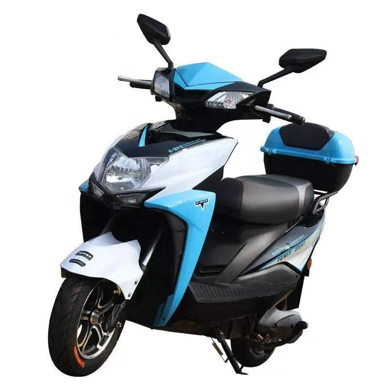 

2025 New Style High-Speed Two-Wheel Electric Moped Scooter 1000W 80km Brushless Motor 60v 72v Electric Dirt Motorbike E Motorcyc