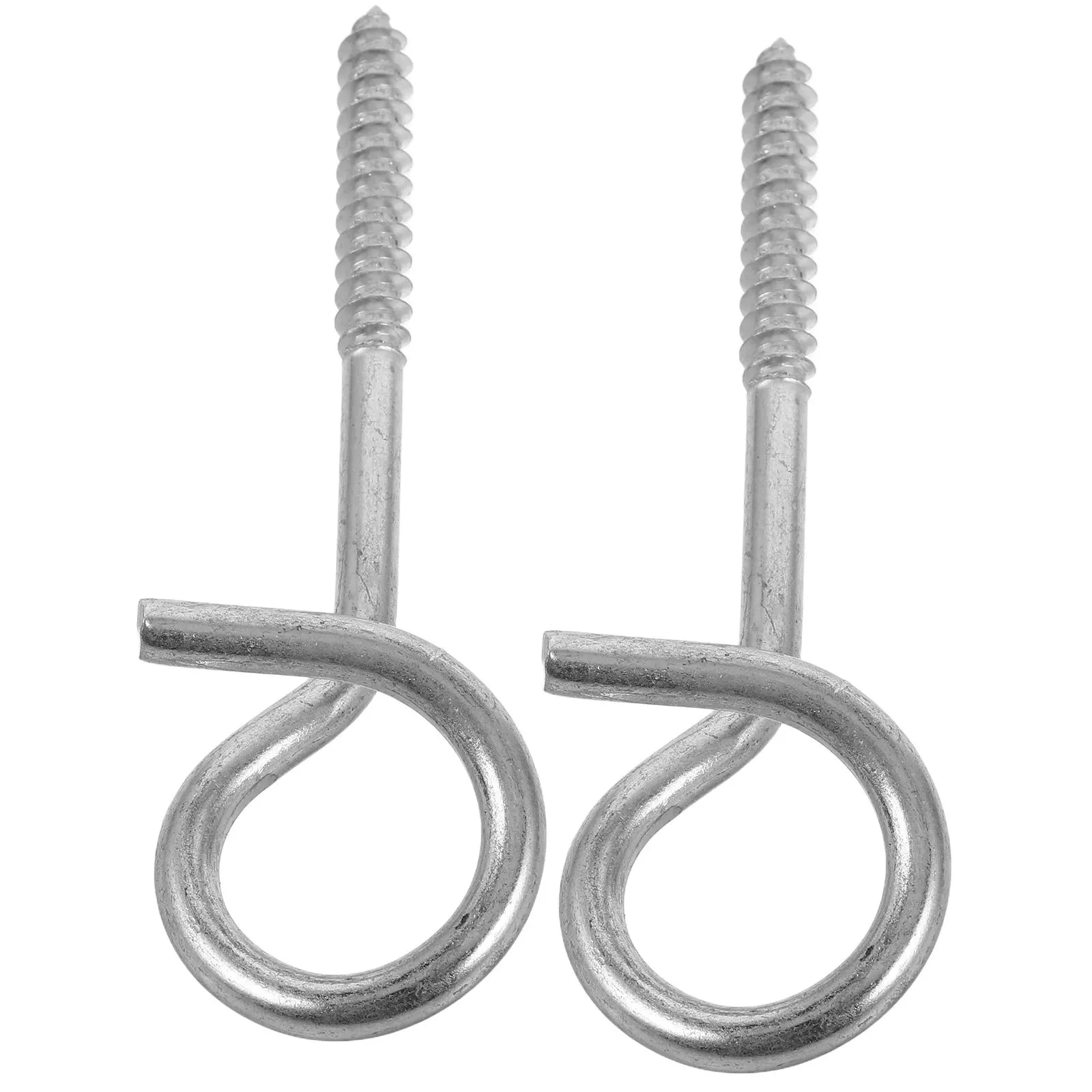 

2Pcs Stainless Steel Screw Hooks Heavy Duty Swing Hangers Aesthetic and Long Lasting for Various Uses Swing Chair Hooks