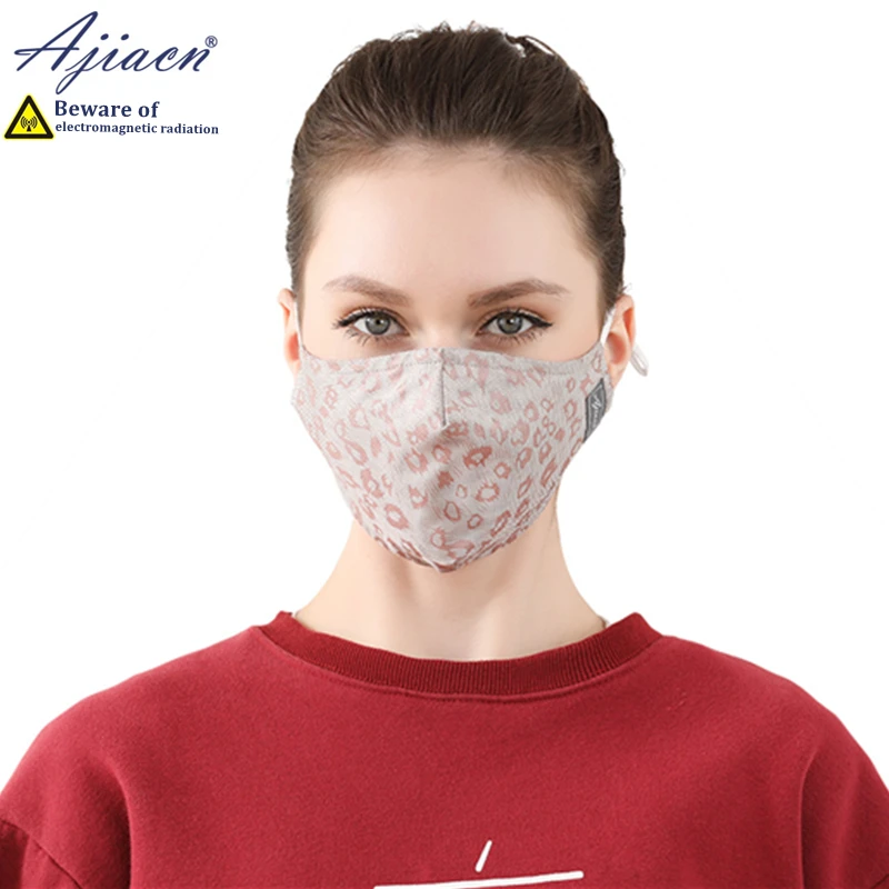 Empfehlen Anti-Strahlung 50% Silber faser Stoff maske verhindern Smog, lehnen Bakterien elektro magnetische Strahlung Abschirm maske