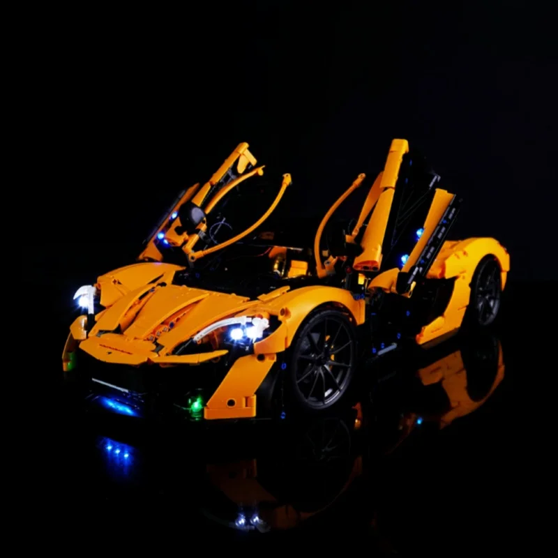 3893Pcs McLaren P1 Technic Vehicles Model Bricks 42172 Building Blocks Constructor Super Car Moc Sets Adults Toy Christmas Gifts