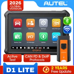 OTOFIX D1 라이트 자동차 OBD2 스캐너, 양방향 제어, 모든 시스템 진단 스캔 도구, FCA SGW CAN FD & DoIP, 2 년 업데이트