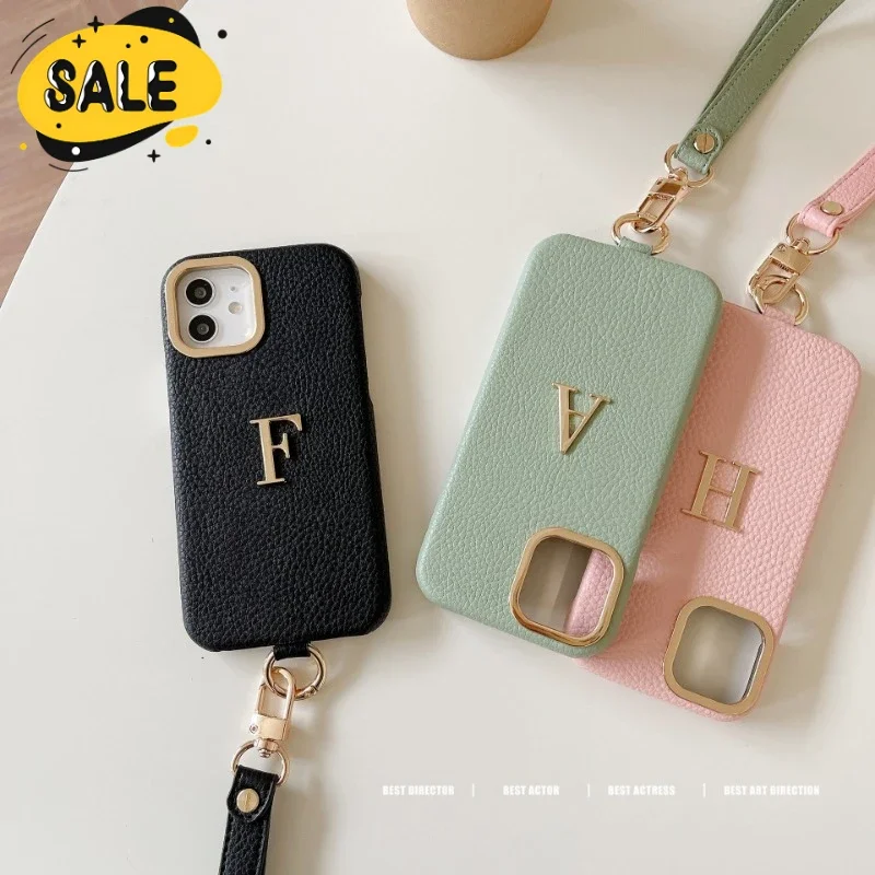 

Персонализированный чехол для телефона с маленькими золотыми буквами и индивидуальным именем для Iphone 13 12 11 Pro Max, модная защитная крышка с защитой от падения