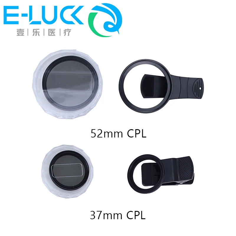 1 Set Cpl Lens Filter Circulaire Polarisatiefilter 37/52Mm Camera Lens Bag 1Pcs Cleaning Pen En filter Pouch