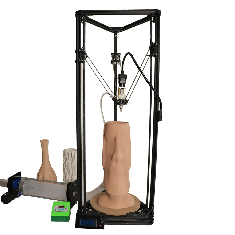 TC 280 Pottery clay 3D printer 2L capacity with super large size and height of 630mm kit DIY - Image 3