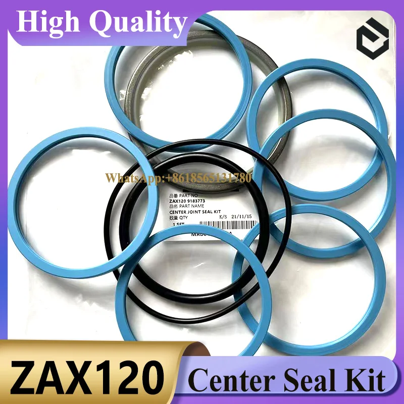 ZAX55 ZAX60 ZAX70 ZAX50UU-2 ZAX80 ZAX110 ZAX120 Swivel Joint Seal Kit for Excavator Turning Joint Seal Repair Kit