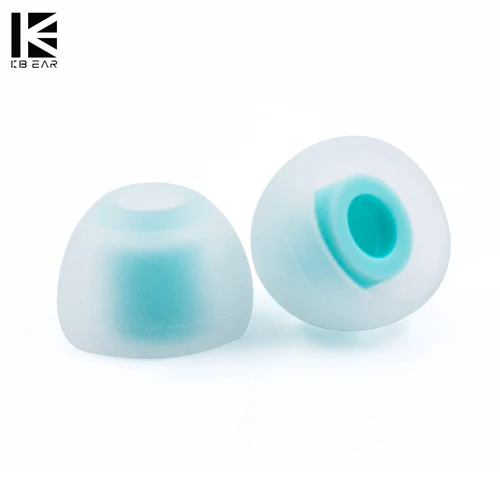KBEAR 07 실리콘 업그레이드 헤드폰 귀 소음 차단, S M M- L 사이즈 TRI T 1 쌍 (2 개) 5 쌍 (10 개) RI 이어폰용 