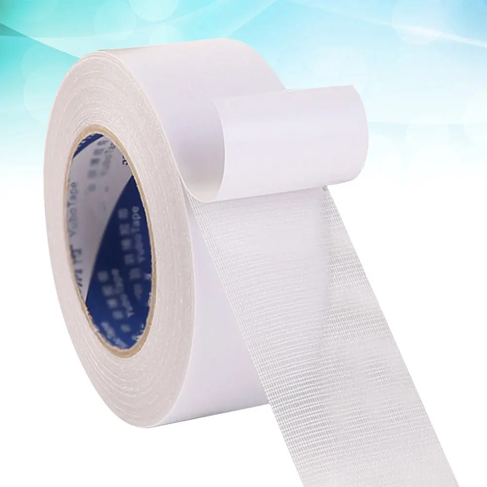 1 Roll Waterproof High Adhesion Cloth Duct Tape For Carpet Seam Repair Diy Craft Book Binding Packaging Strong Double-Sided Tape