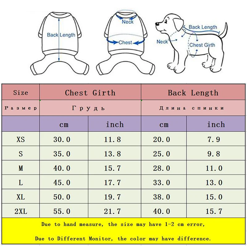 Warm Winter Dogs Clothes Puppy Dog Jacket Coats Chihuahua French Bulldog Outfits Vest Pug shih tzu Clothing Dog Supplies