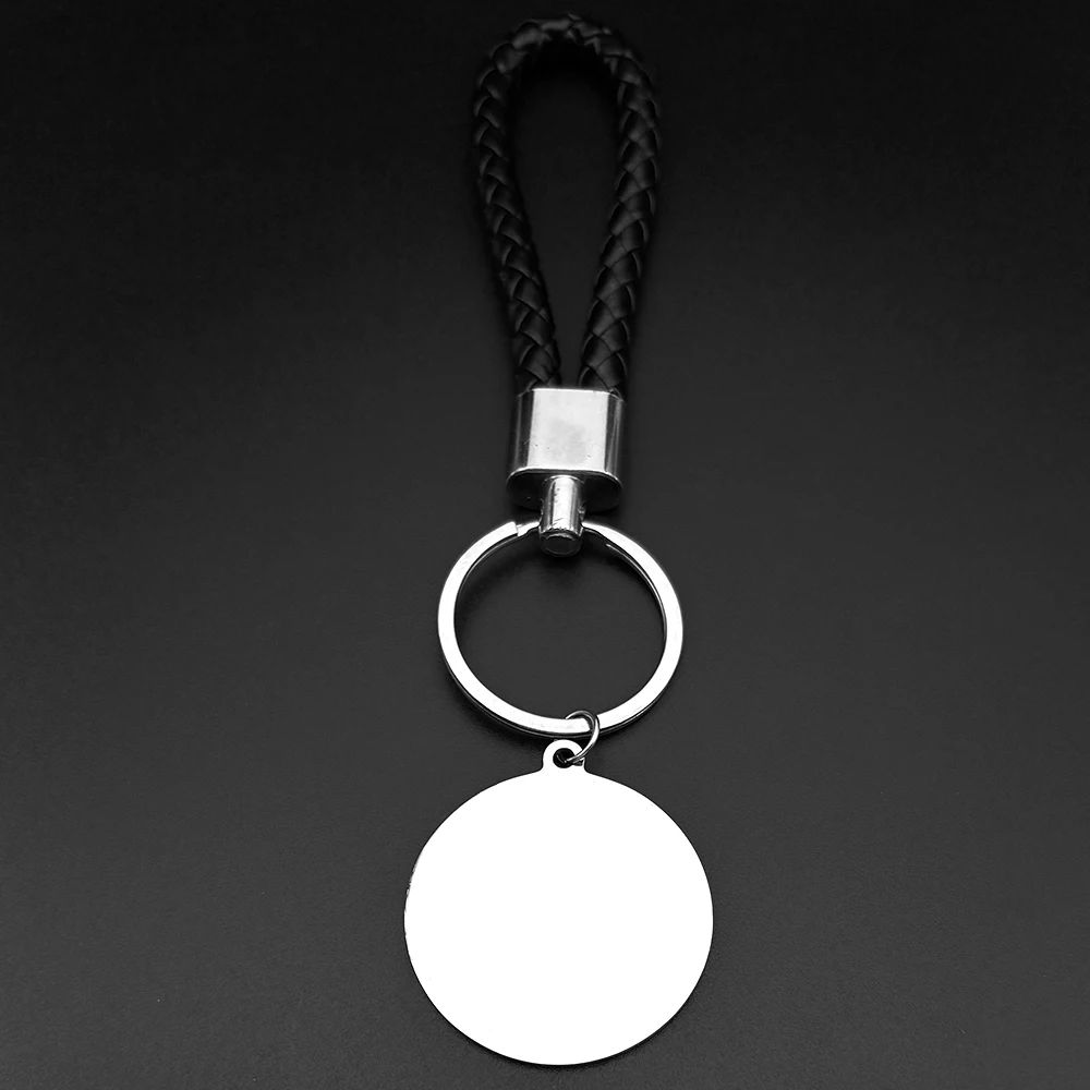 Fourth Pentacle Of Jupiter Key Of Solomon Keyholder Stainless Steel Men Seals Of The Seven Archangels Keychains Jewelry