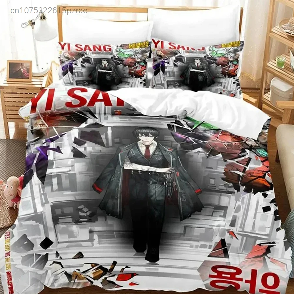 Anime Game Limbus Company Bedding Set Boys Girls Twin Queen Size Duvet Cover Pillowcase Bed Kids Adult Home Textileextile