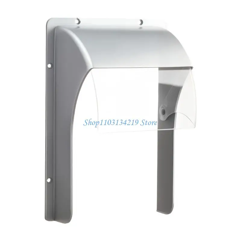 N5KC Slide Operated Clear Guard with Sunlight Protect Gate Device Cover for Commercial Residential Door Intercoms