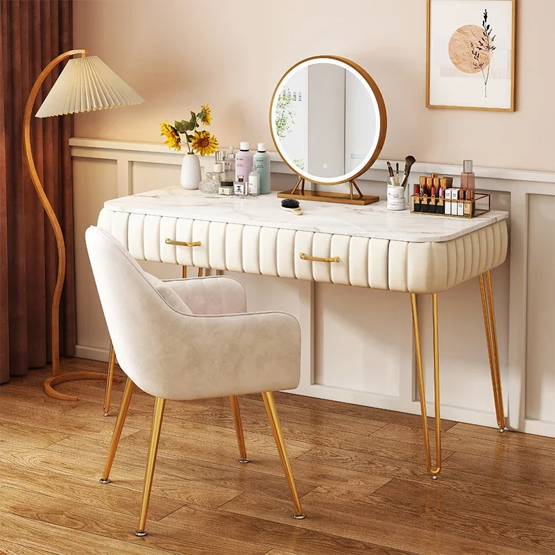 

Dresser, bedroom, light luxury girl, dressing table, desk, integrated Internet celebrity style dressing table