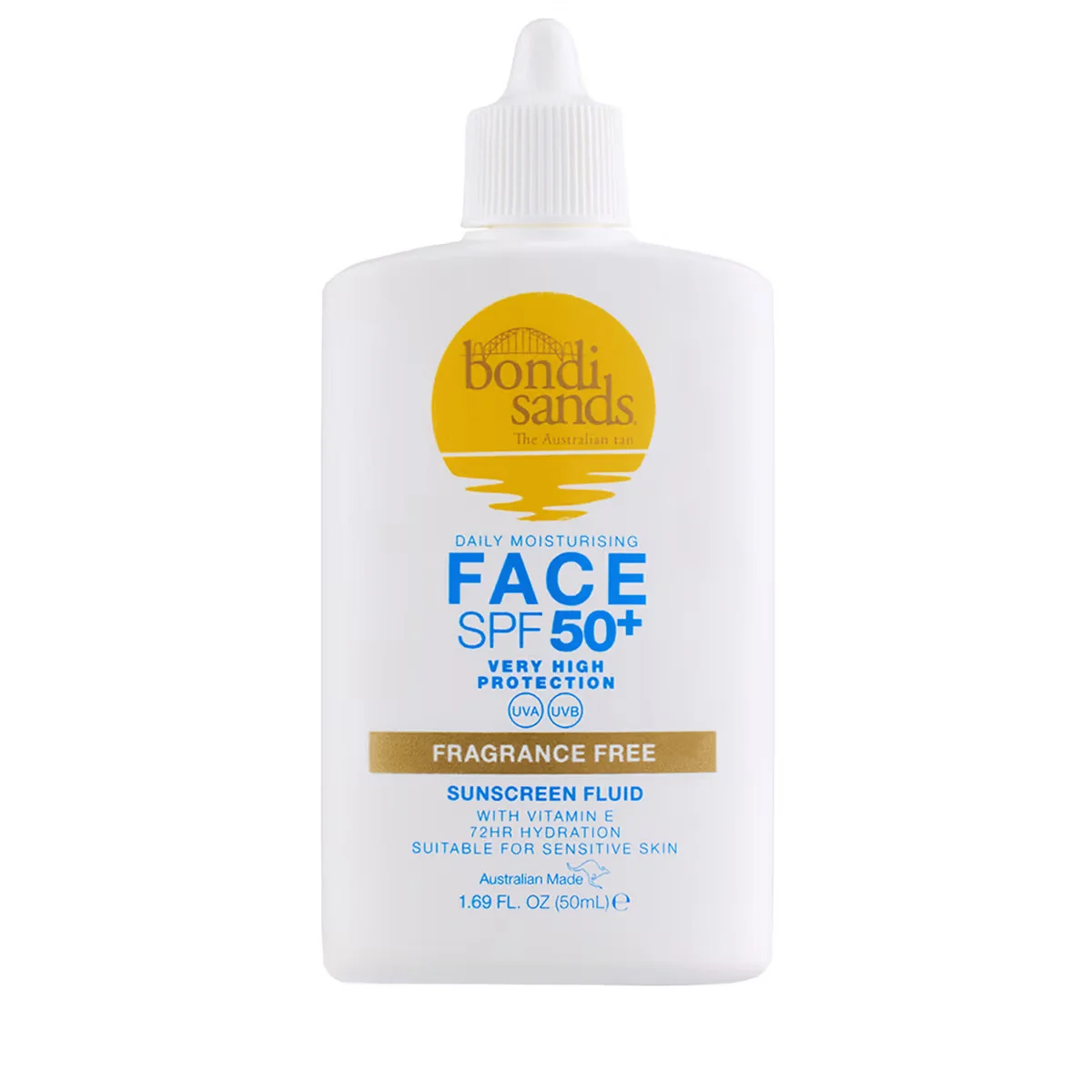 

Bondi Sands - SPF 50+ Безводный крем для лица без отдушек (50 мл)