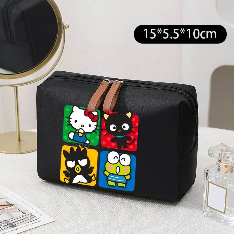 HelloKittys Zipper Cosmetic Bag Cute Makeup Bag for Women Travel Make Up Toiletry Bag Washing Women Lipstick Storage Pouch Gift