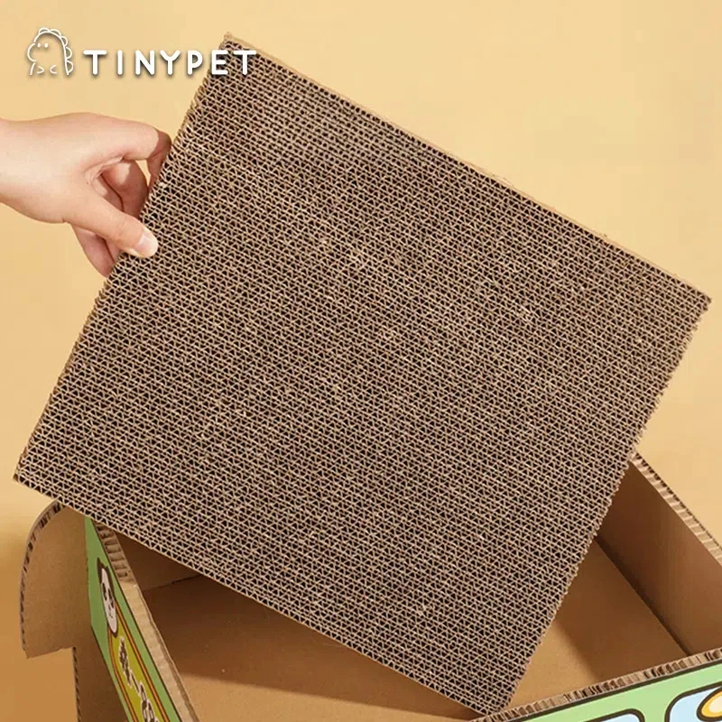 Bus shape Cat Scratching house Cardboard kitten Bed Cat Scratching Board Corrugated Paper cat scratcher