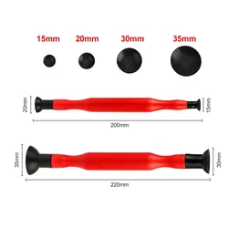 2pcs Manual Valve Lapping Grinding Sticks Grips with Suction Cup for Cylinder Engine Valve Dust Grinding Auto Motorcycle Tool