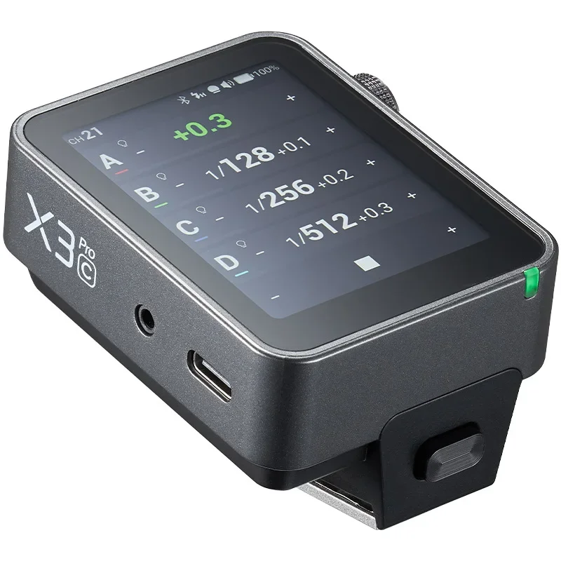 PRO high definition touch screen wireless trigger TTL high speed synchronization built-in lithium battery transmitter