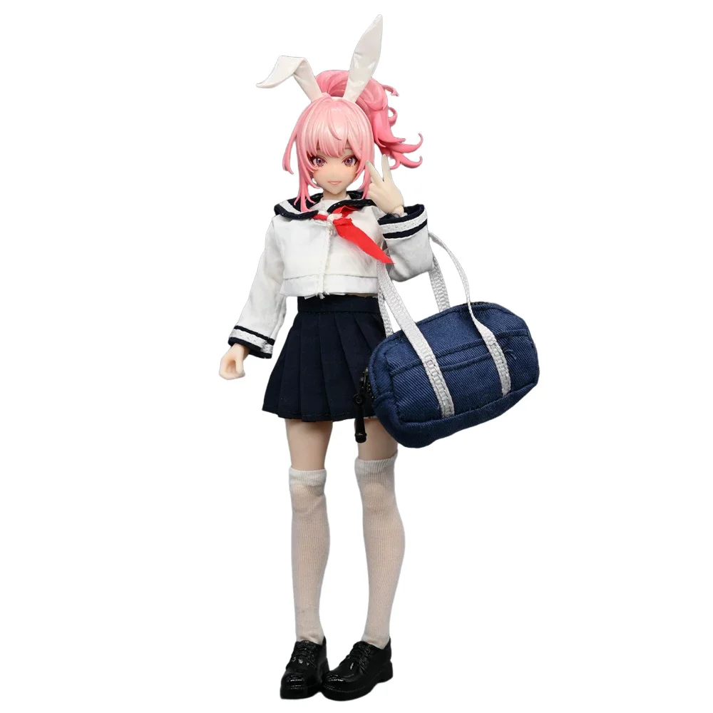 1/12 Scale Female Soldier JK Sailor Uniform Pleated Skirt Student Uniform for MEGAMI DEVICE Snail Shell Mobile Suit Girl Body