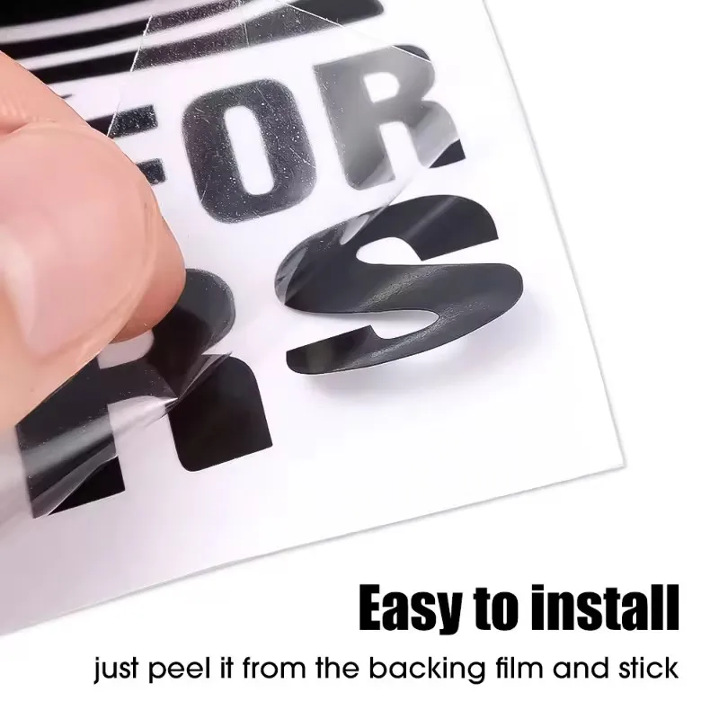 

1PCS Car Motorcycle Stickers Respect for Bikers Sticker Funny Wrap Vinyl for Auto Door Handle Decals Car Accessories 15x11CM
