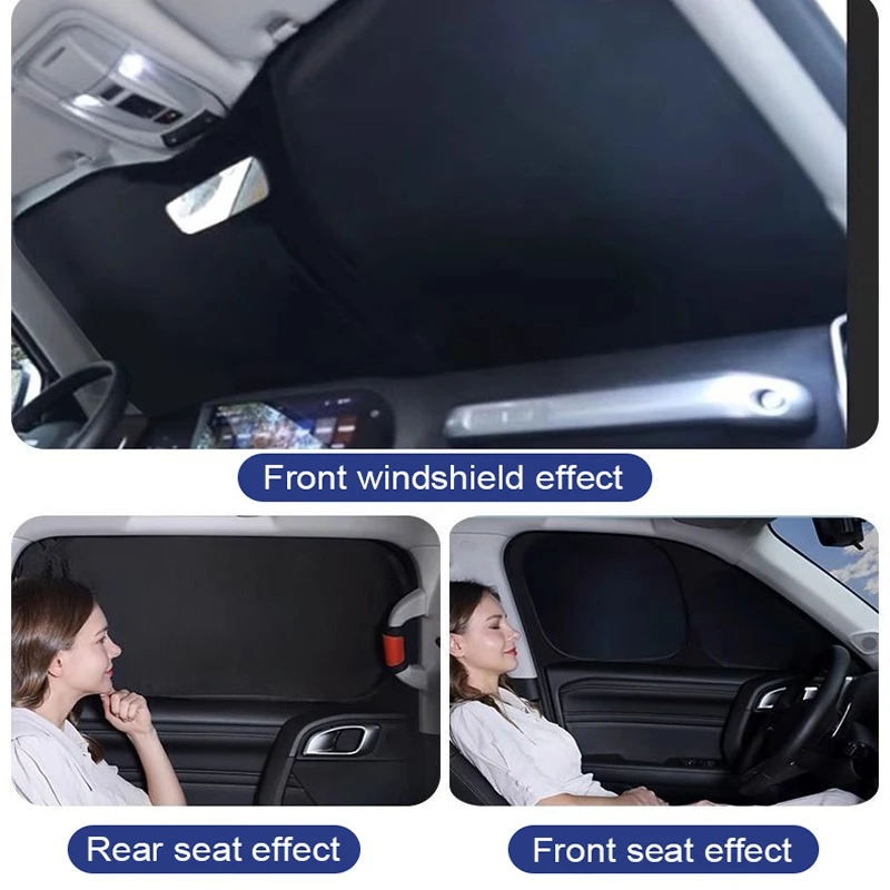 For Hyundai Tucson NX4 MK4 SWB 2022 2023 2024 Anti Sun Shade Visor Windshield Cover Windows Visor Black Privacy Auto Accessories view 6