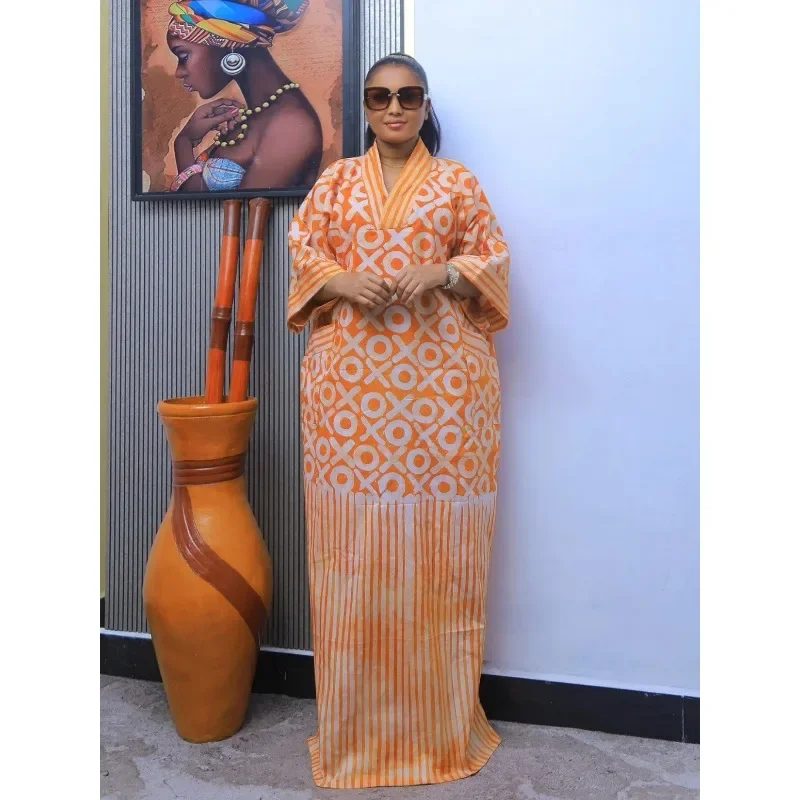 

Африканские платья больших размеров для женщин, весна-осень 202, африканское платье с v-образным вырезом и половиной рукава, свадебное вечернее длинное платье, халаты, платья