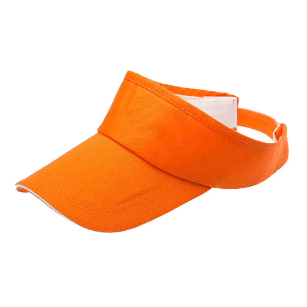 

Sun Visor Hat for Summer Travel Lightweight Breathable Adjustable Strap No Jump Unisex Sports Visor Cups