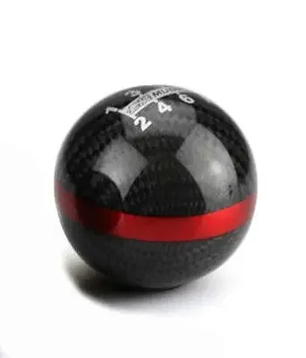 Carbon Fiber Shift Knob for Civic FD2 FN2 CL7 DC5 EP3 S2000 Car Interior Black-Red high quality free shipping