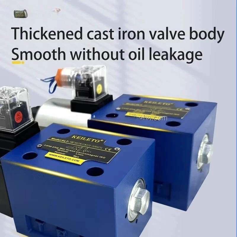 Series Hydraulic Solenoid Valve 4WE10D/Y/E/J/H/G-CG24V CW220V High Performance Valve