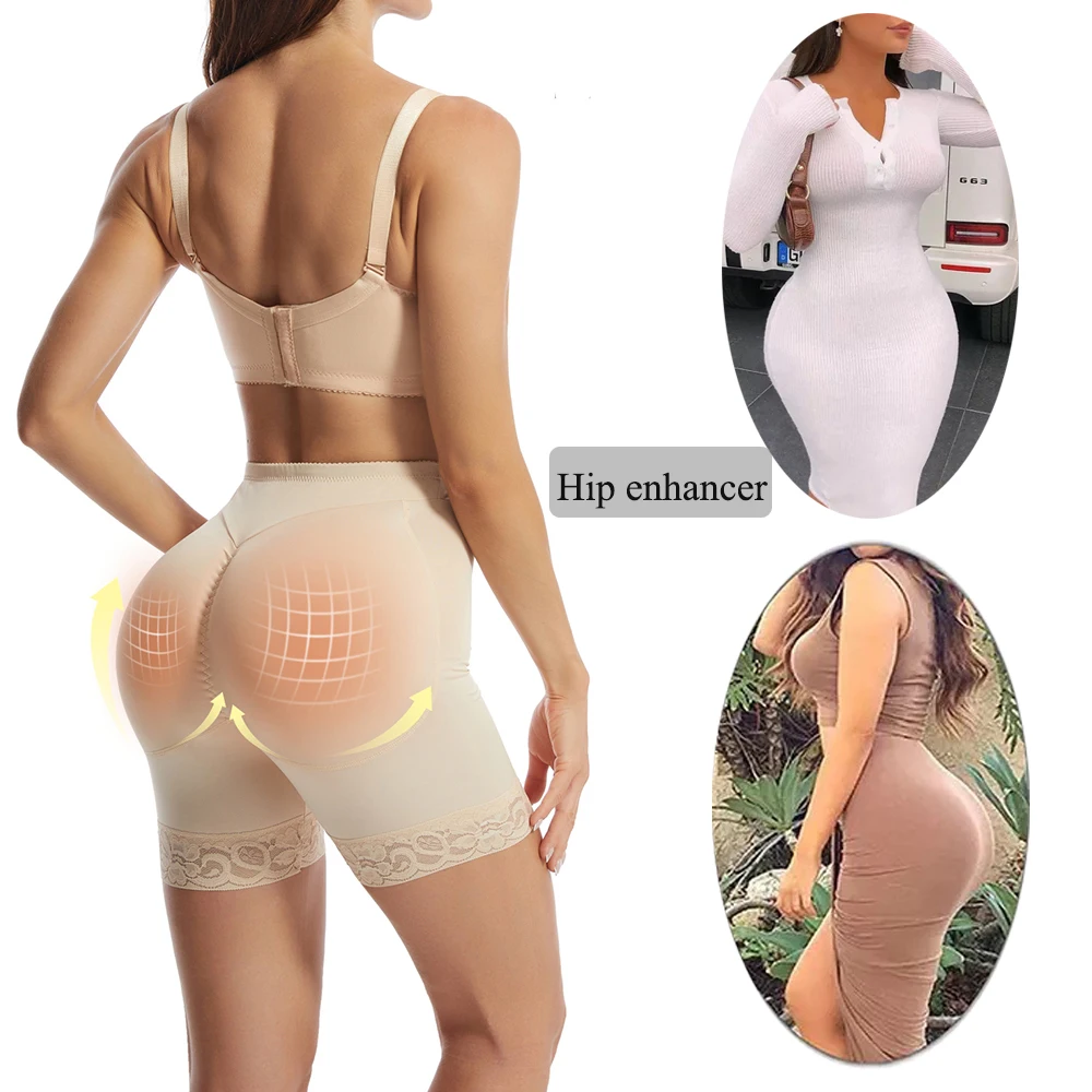 Hip Shapewear Control Panties Women Body Shaper Butt Lifter Underwear with Hip Pads Hip Enhancer for Buttocks