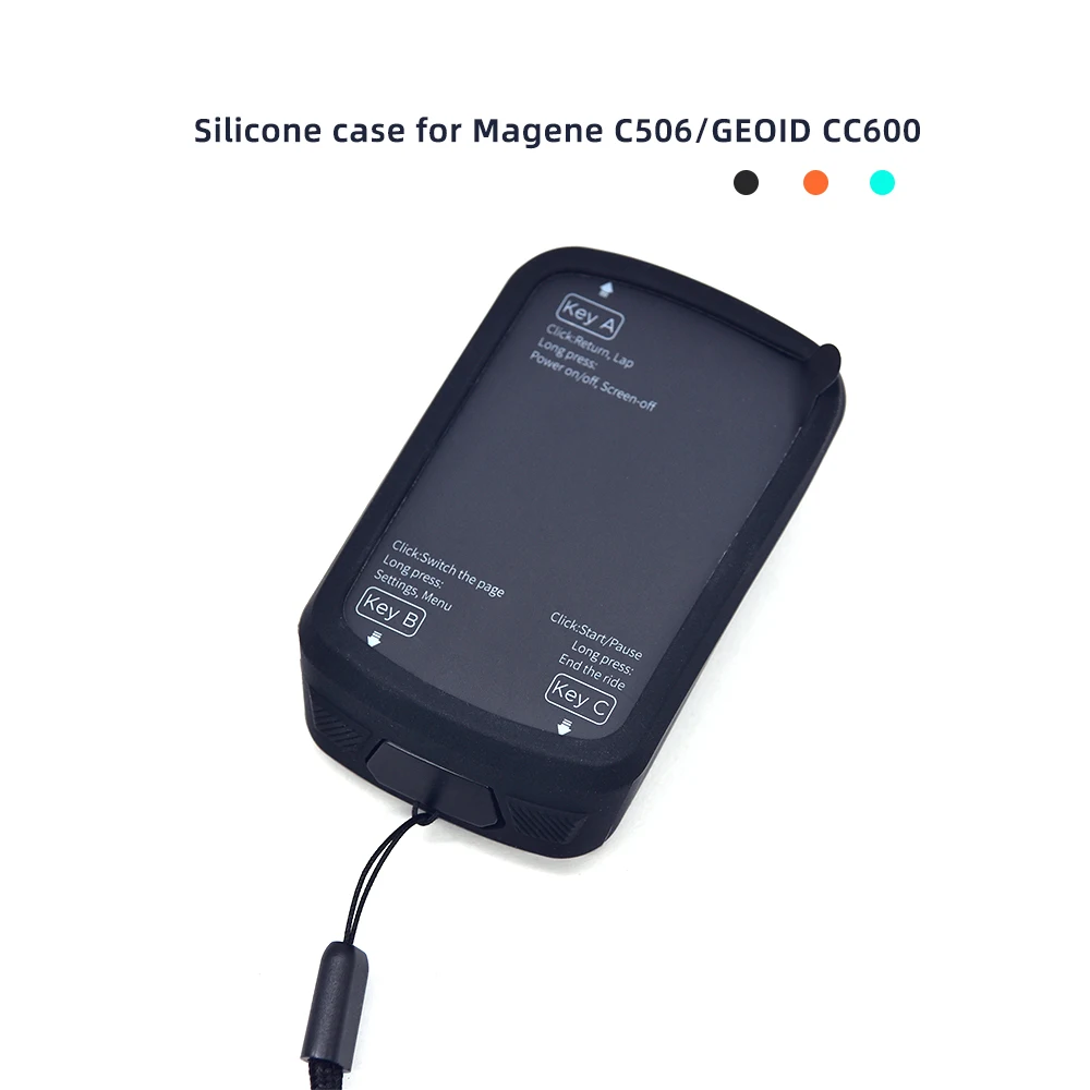 Silicone Soft Edge Cover For CC600 Protective Case Screen Protector Film For Magene C506 SE Bike Computer Cycling Accessories