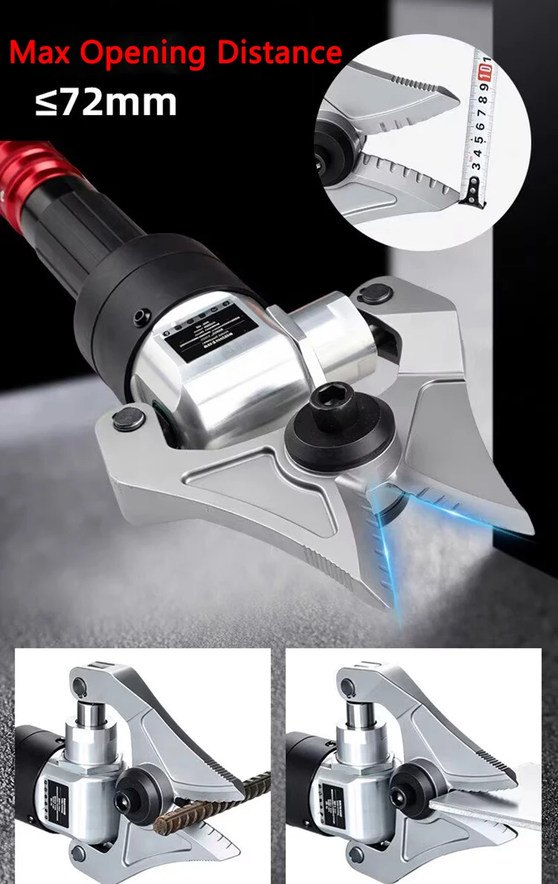 Firefighting Electric Hydraulic Universal Shear Pliers Disaster Relief Rescue Tool Multifunction Cutting and Dismantling Cutter
