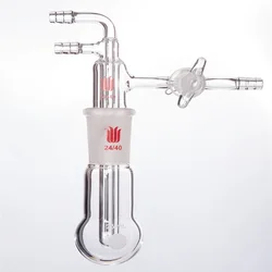 SYNTHWARE Micro sublimator, Capacity 25mL, Joint 24/40, With Glass valve, Borosilicate glass, D232440G