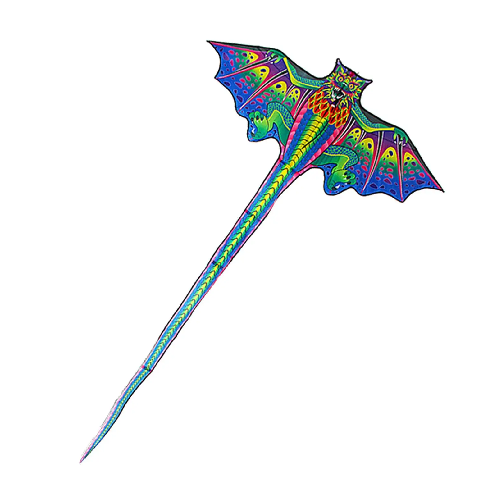 

Beautiful 3 Kite for Kids Adults Colorful Fun Flying Activity Long Tail with Flying Tools