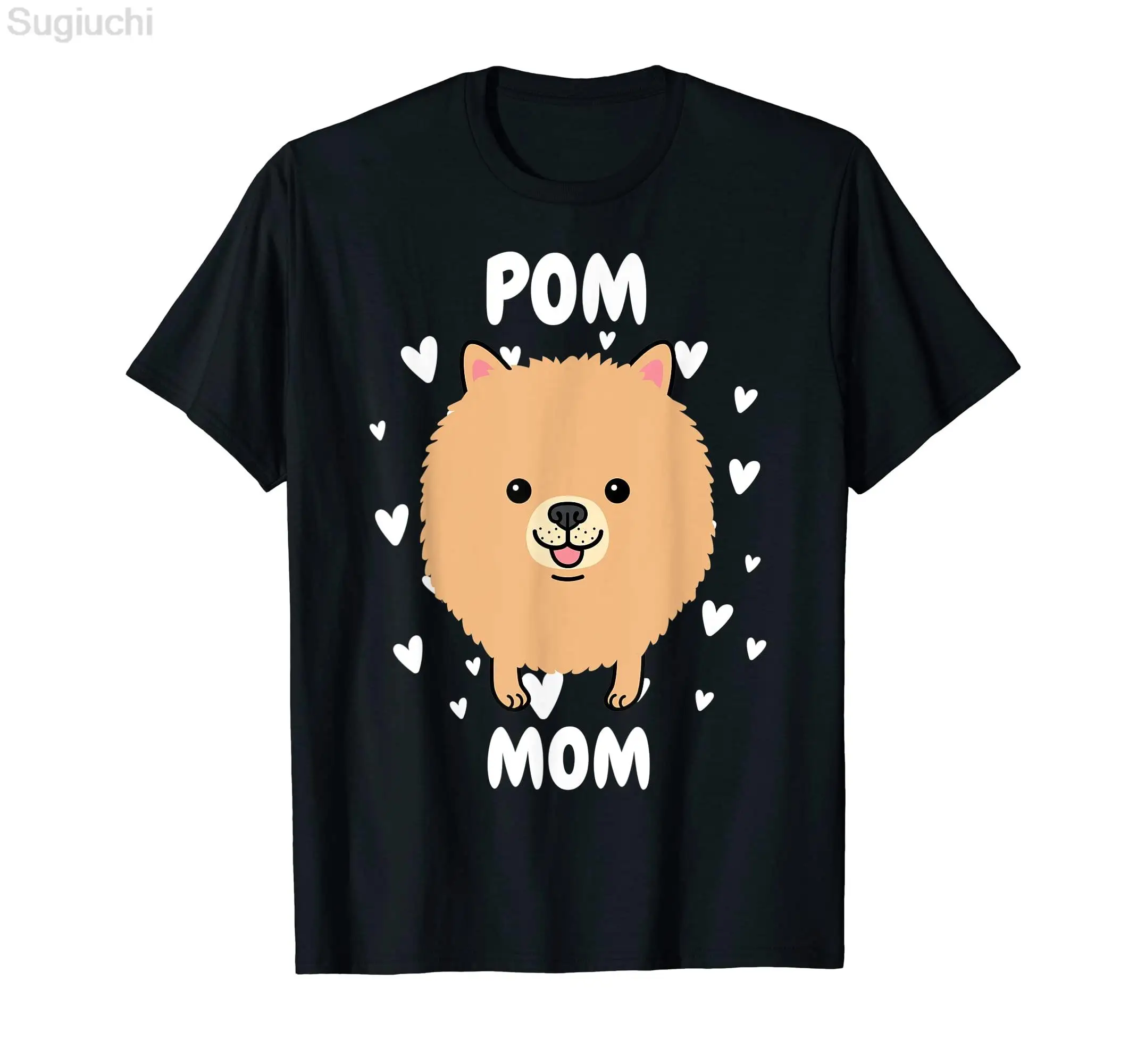 Vintage Pomeranian Dog Dogfather T-Shirt 100% Cotton Men Women Unisex Hip Hop T Shirts For Gift Size XS-5XL