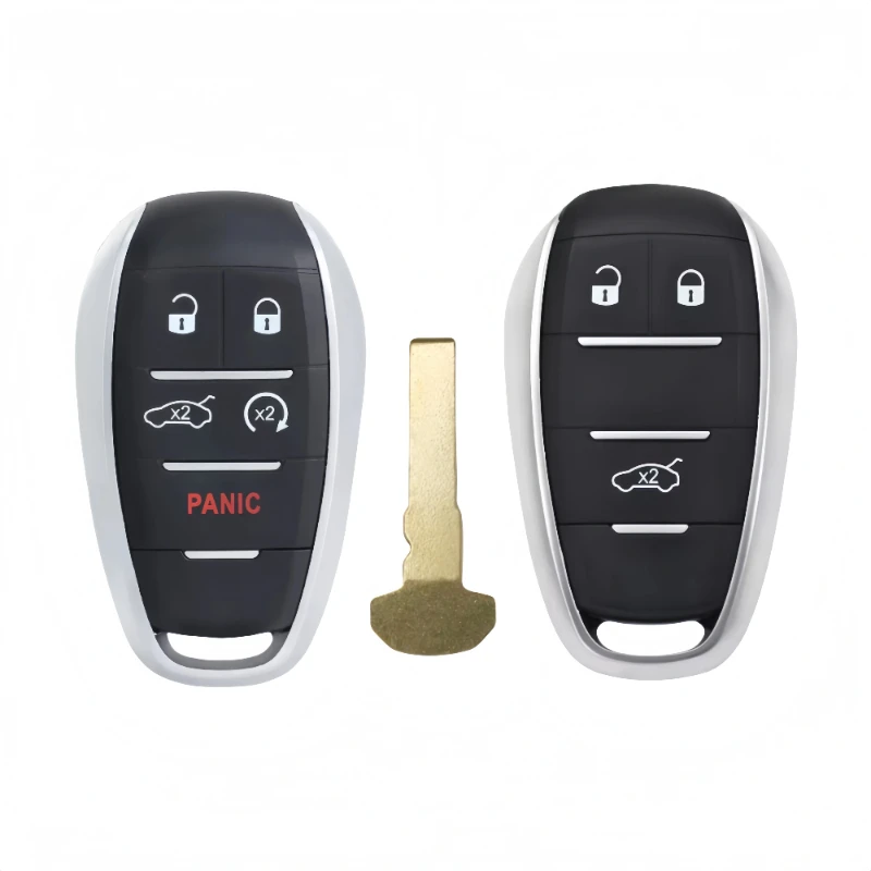JsHonYu KR5ALFA434 433MHz 4A Chip Smart Remote Key for Alfa Romeo Giulia Stelvio 2015-2021 A2C97634900 Keyless Entry Fob