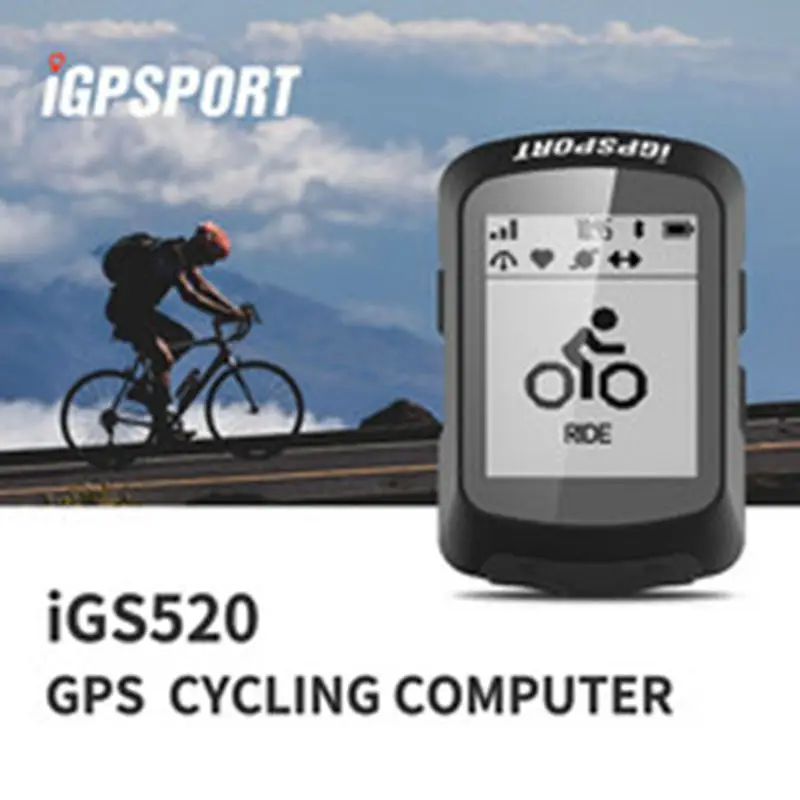 IGS520 GPS Bicycle Computer Bluetooth ANT+ Waterproof for Highway And Mountain Bike Riding Intelligent Code Table