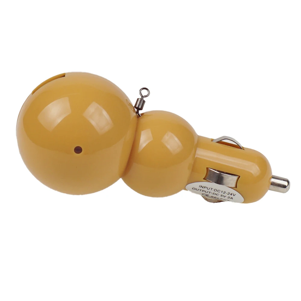 Cargador de coche USB DUAL de carga rápida, enchufe de encendedor de cigarrillos, dos puertos dobles, 5V, 2A, 3 unidades por lote