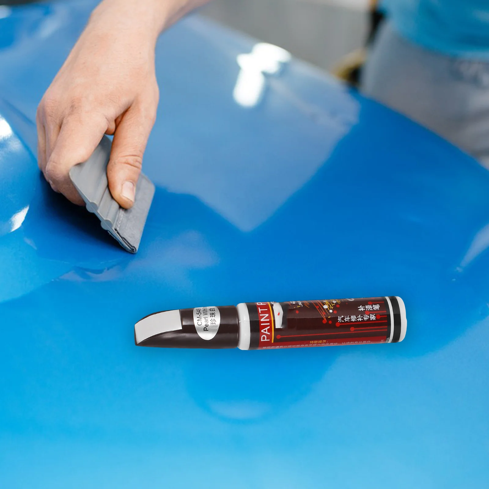 

Car Paint Pen Water Resistant Scratch Repair Kit For Auto Surface Counterclockwise Cap Rotate Design Touch Up Tool Cars