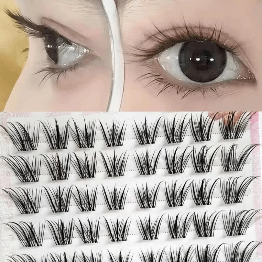 Faux cils complets, nouveau style chinois, faits à la main, sans cruauté, 3D, effet vison, extension de cils