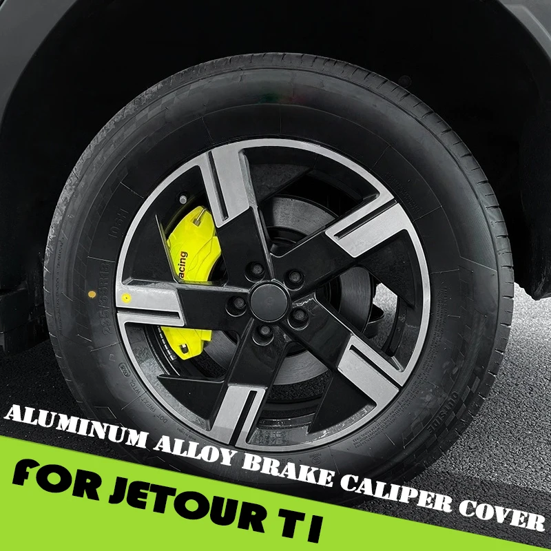 

Car Aluminum Alloy Brake Caliper Cover Fit for Jetour Shanhai T1 2024 2025 Modified Car Wheel Hub Cover Car Accessories