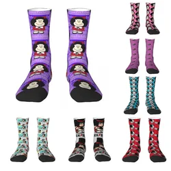 Mafalda Heart Cheerful Mafalda Men Women Socks Outdoor Novelty Spring Summer Autumn Winter Stockings Gift