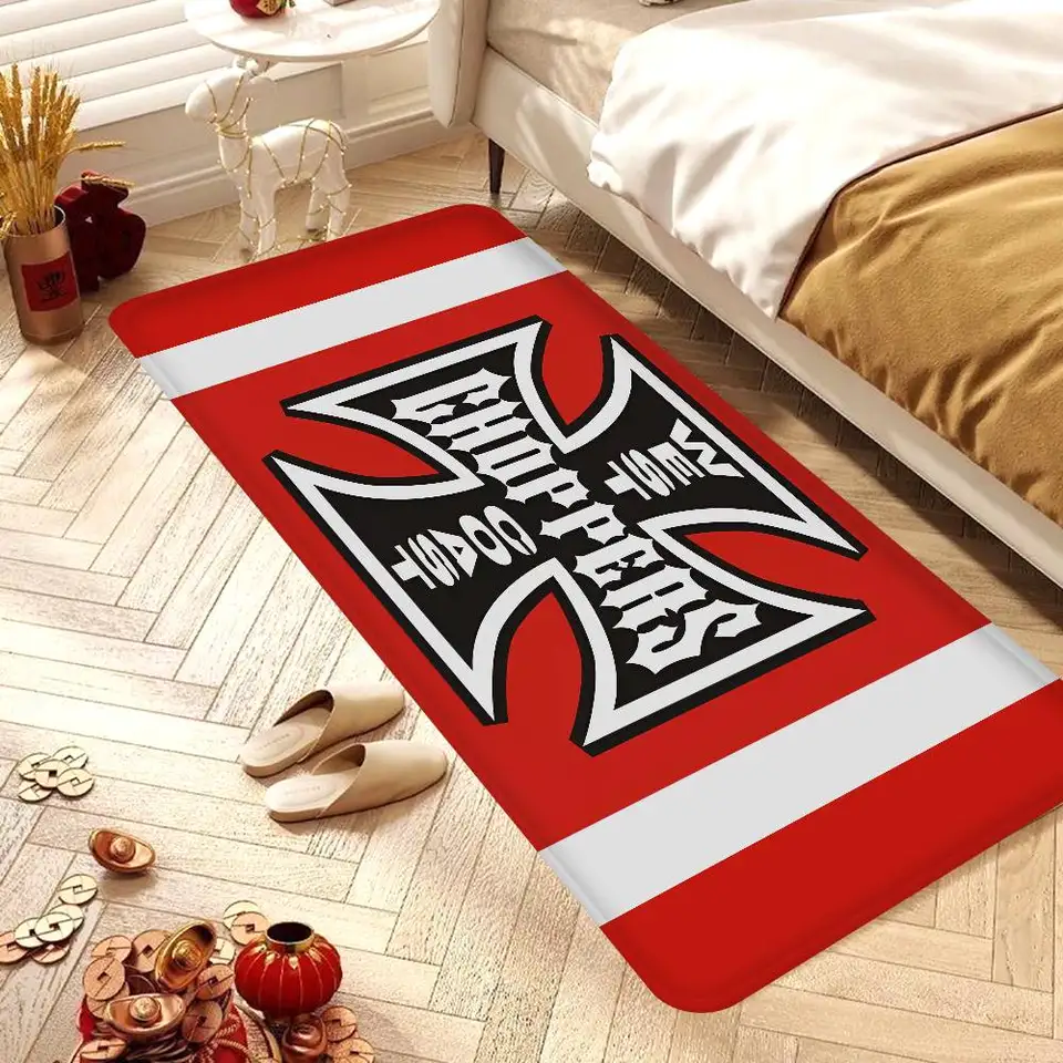 West Coast Choppers Room Mats Retro Multiple Choice Living Room