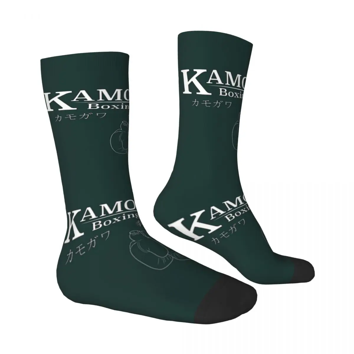 Kamogawa Boxing Gym Unisex Winter Socks Hip Hop Happy Socks Street Style Crazy Sock