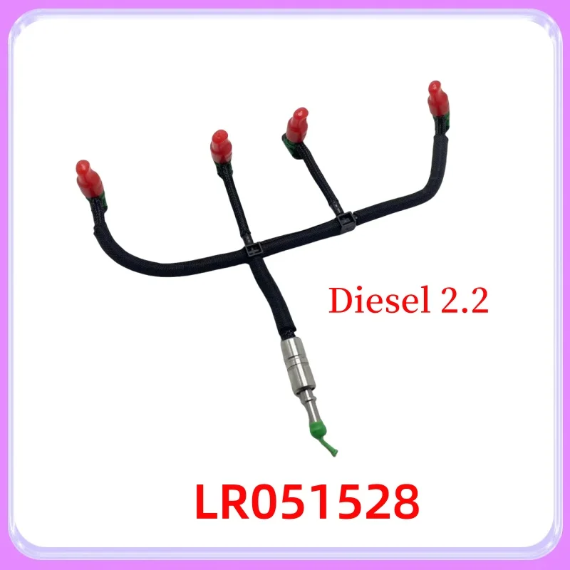 

2.2 TD4 Diesel Fuel Return Hose for Land Rover Freelander 2 RR Evoque Discovery Sport Fuel Injector Leak Off Spill Pipe LR051528